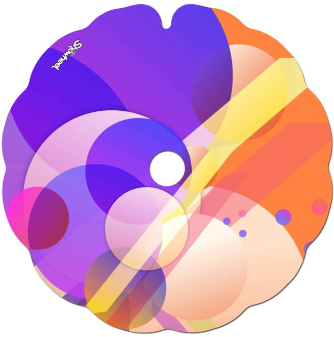 Abstract purple circle - Image 2