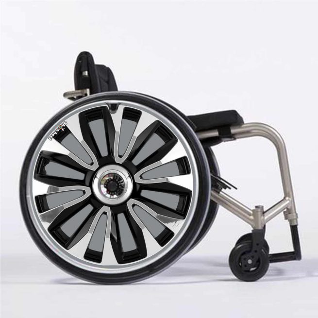 Wheel cover grey