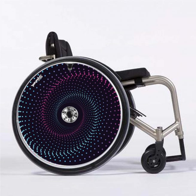 Spiral small dots