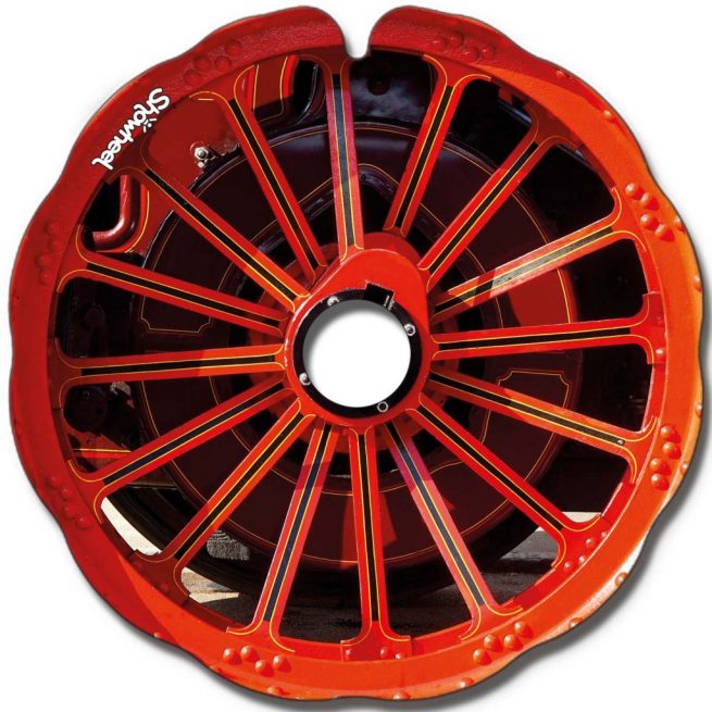 Wheel cover Vermilion red - Image 2